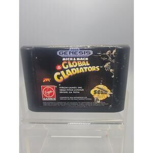 Sega Genesis Mick & Mack As The Global Gladiators Authentic Tested Working 1992
